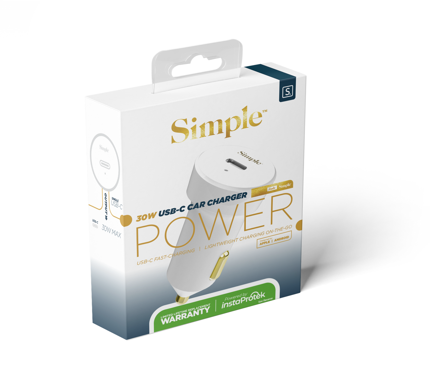 30W USB-C Car Charger