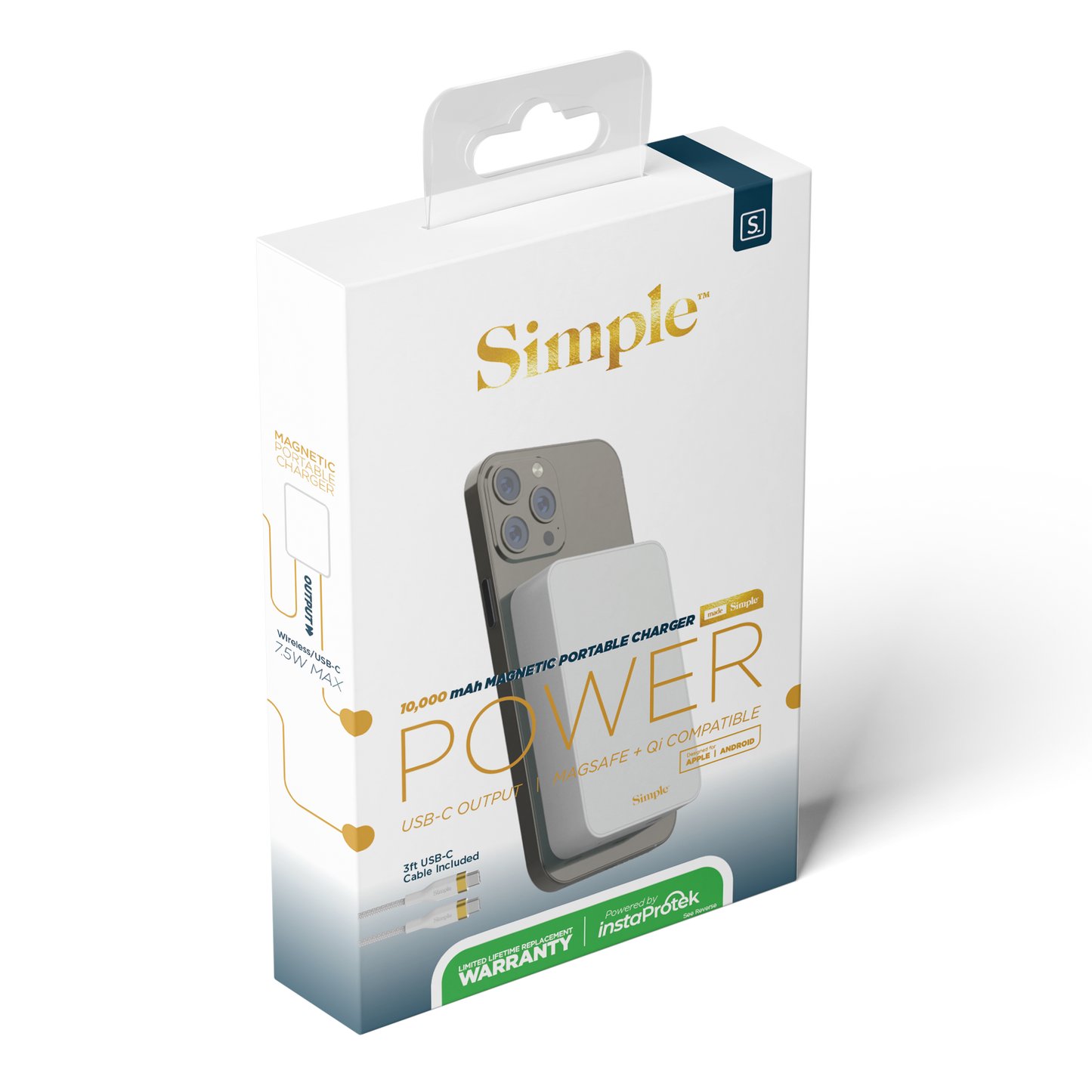 10,000mAh Magnetic Wireless Charging Battery