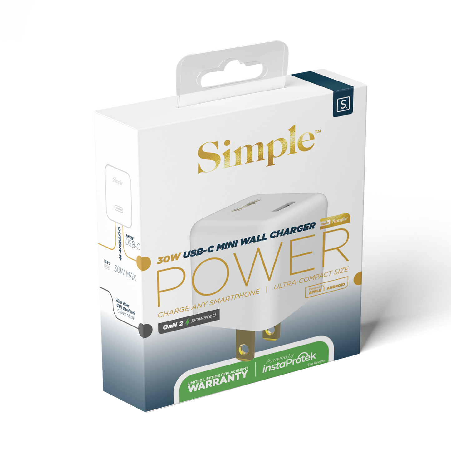 30W Single USB-C Wall Charger