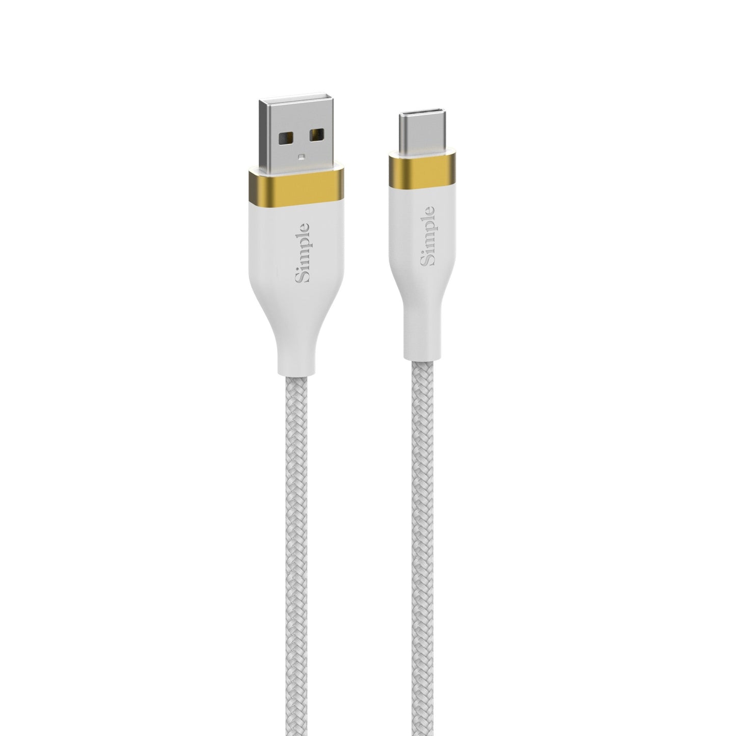 6 Ft - USB-A Cable with USB-C Connector