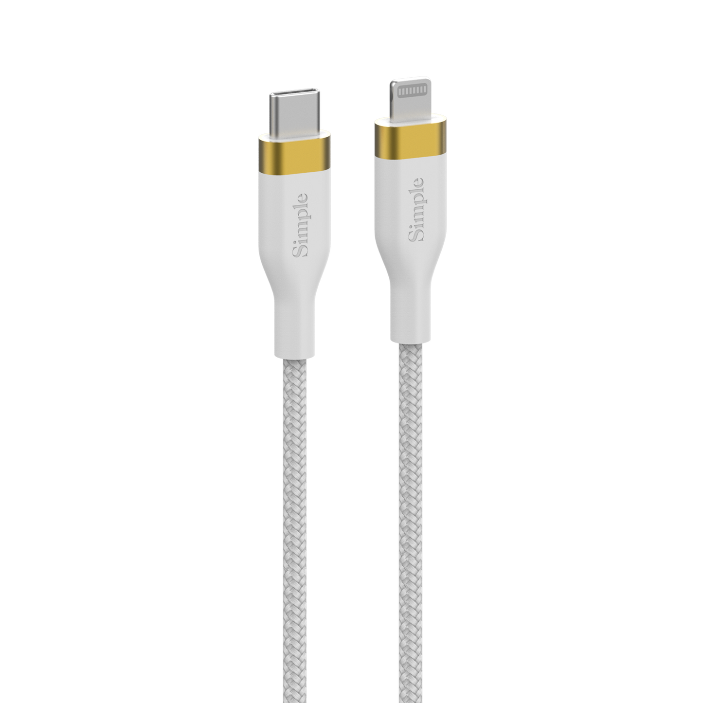 4 Ft - USB-C Cable with Lightning Connector