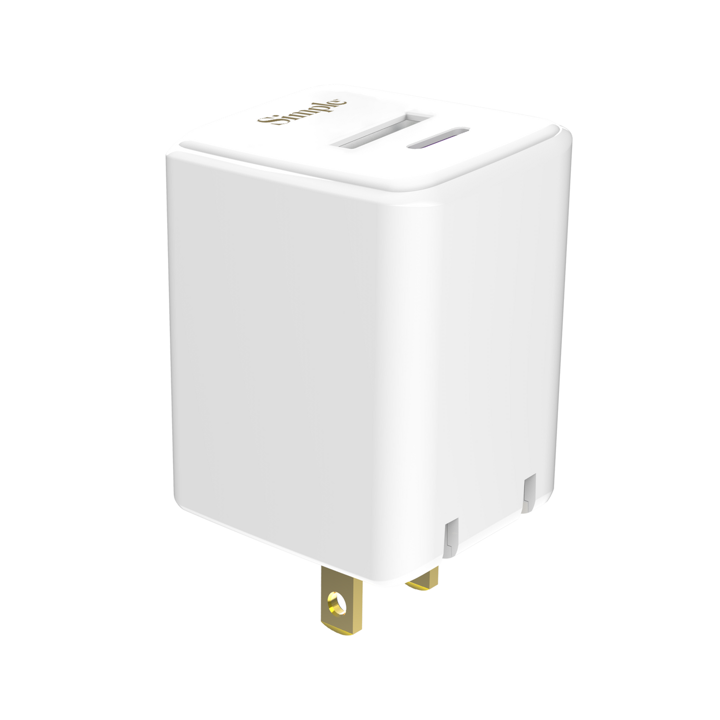 42W USB-C | USB-A Combo GAN2 Folding Wall Charger