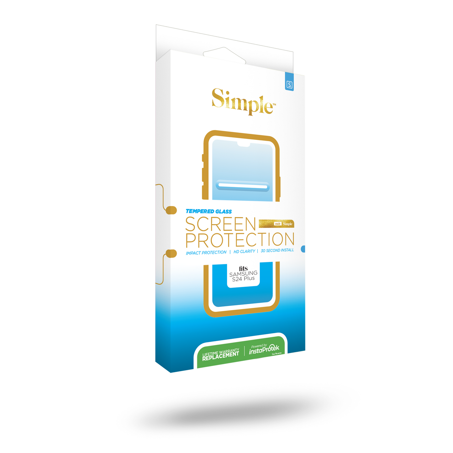 Samsung S24 Plus Tempered Glass Screen Protector
