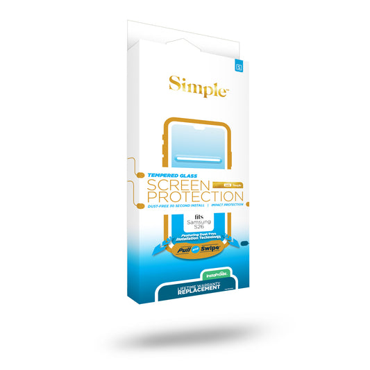 Samsung Galaxy S26 Tempered Glass Screen Protector (No Coverage)