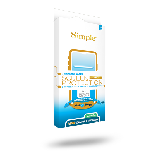 Samsung Galaxy S26 Ultra Tempered Glass Screen Protector ($200 Coverage) (Copy)